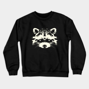 Rorschaccoon Crewneck Sweatshirt